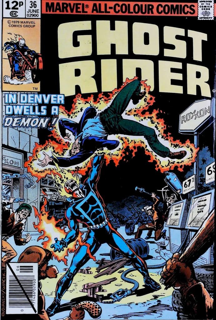Ghost Rider #36, vue de l'exemplaire