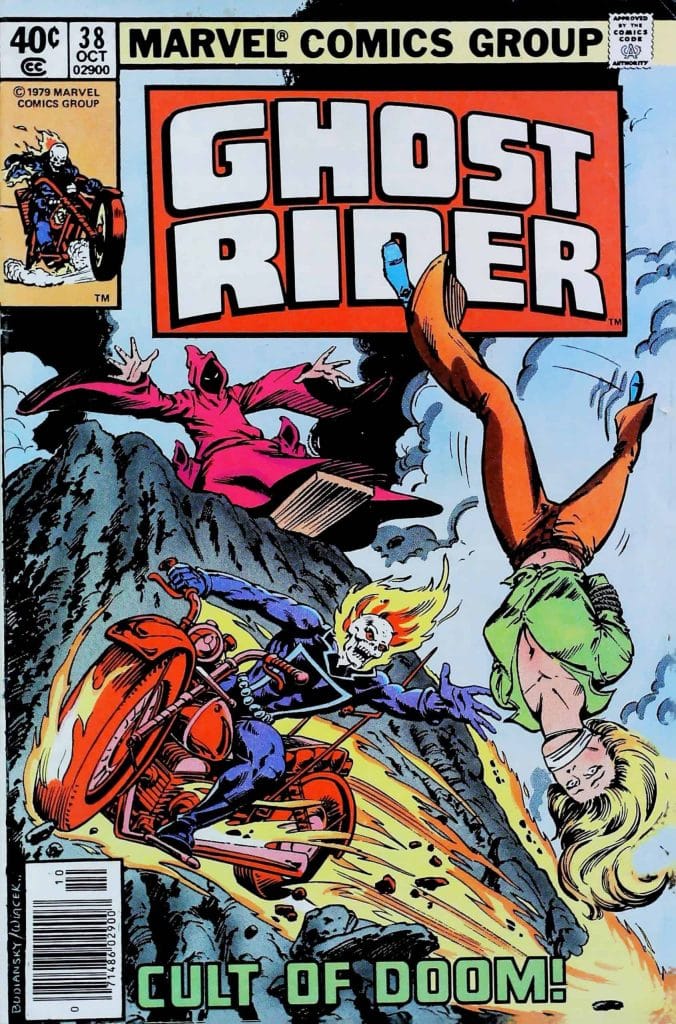 Ghost Rider #38, vue de l'exemplaire