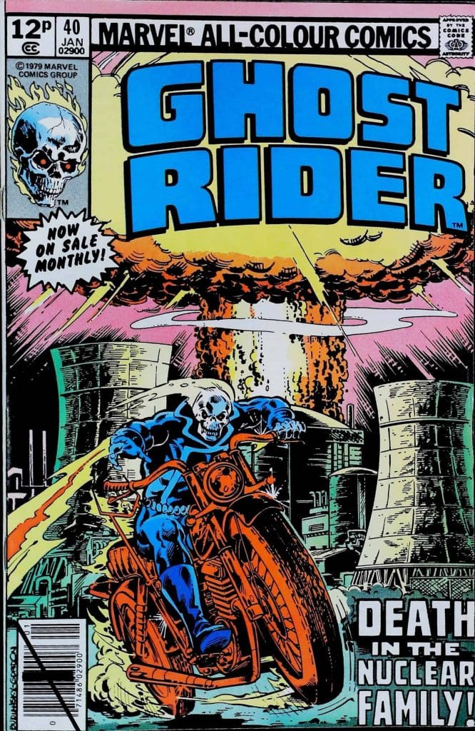Ghost Rider #40, vue de l'exemplaire