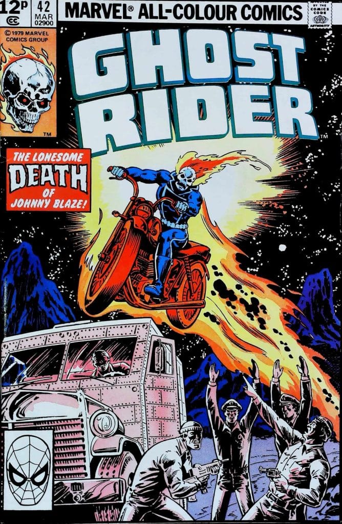 Ghost Rider #42, vue de l'exemplaire