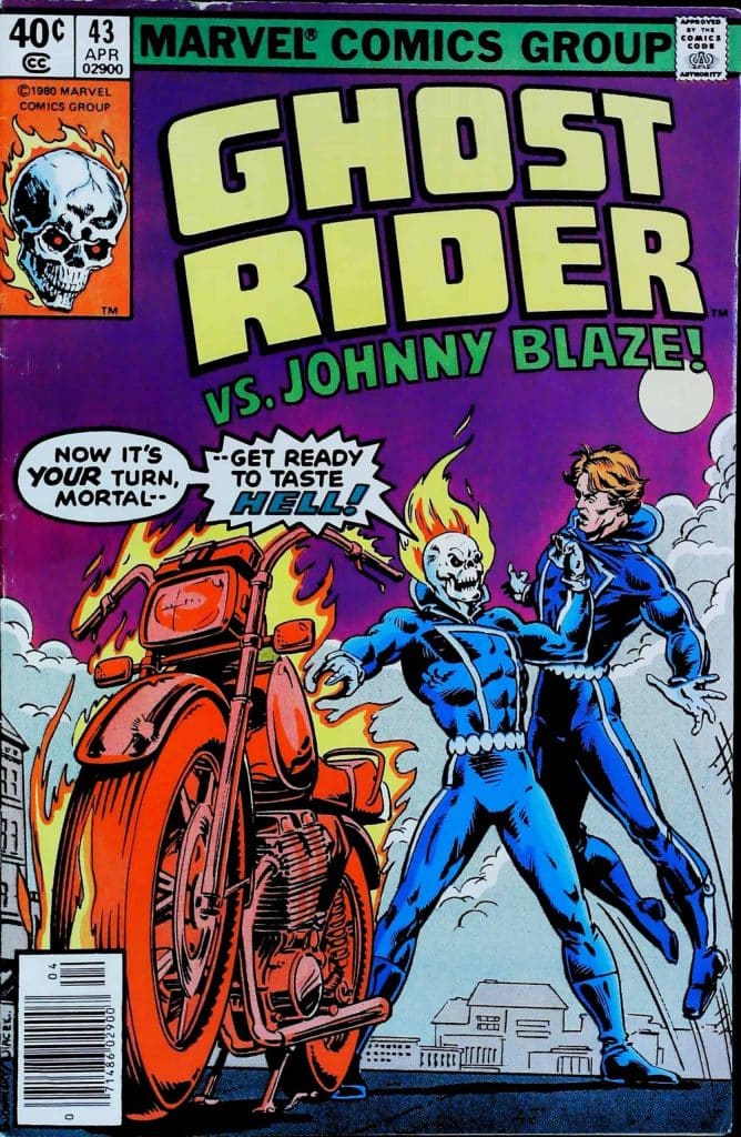Ghost Rider #43, vue de l'exemplaire