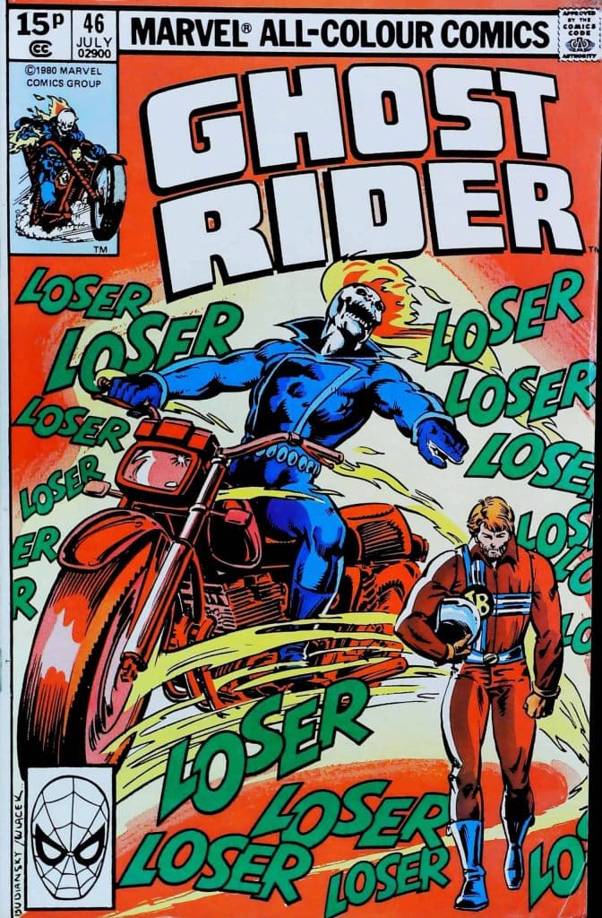 Ghost Rider #46, vue de l'exemplaire