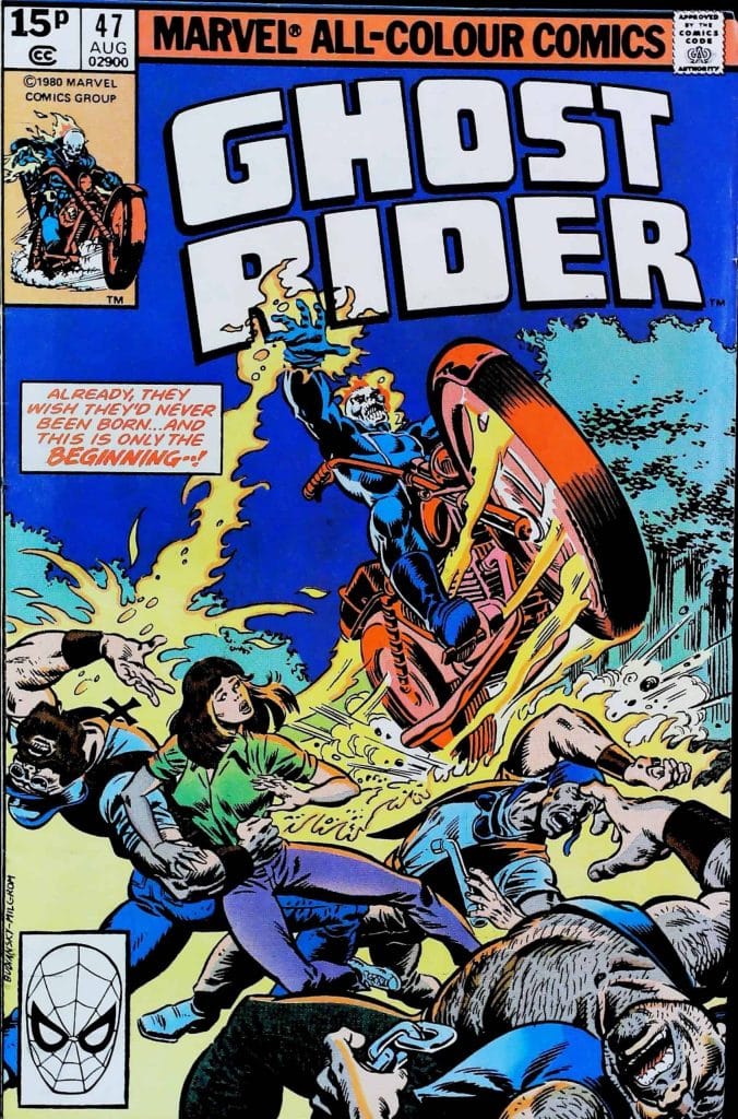 Ghost Rider #47, vue de l'exemplaire