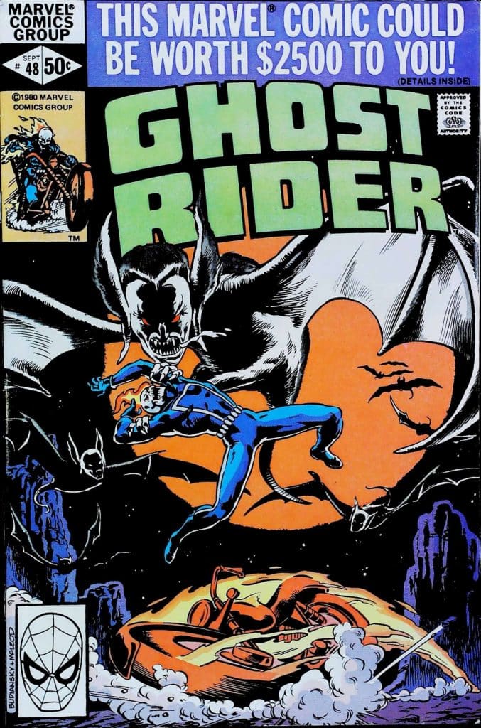 Ghost Rider #48, vue de l'exemplaire
