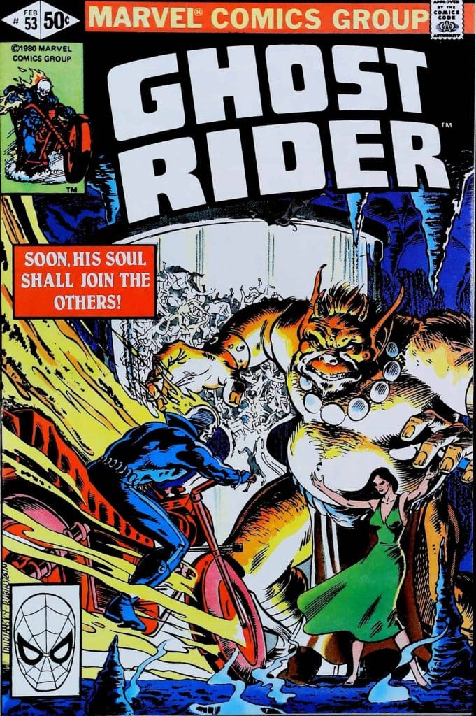 Ghost Rider #53, vue de l'exemplaire