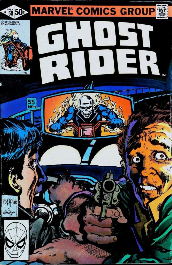 Ghost Rider #58, vue de l'exemplaire