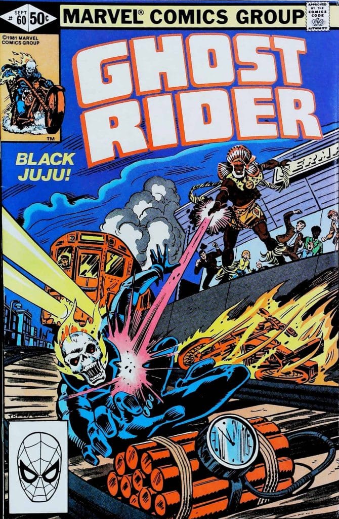 Ghost Rider #60, vue de l'exemplaire
