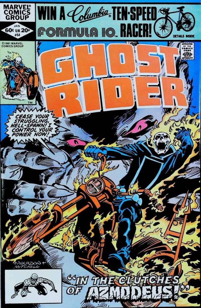 Ghost Rider #64, couverture