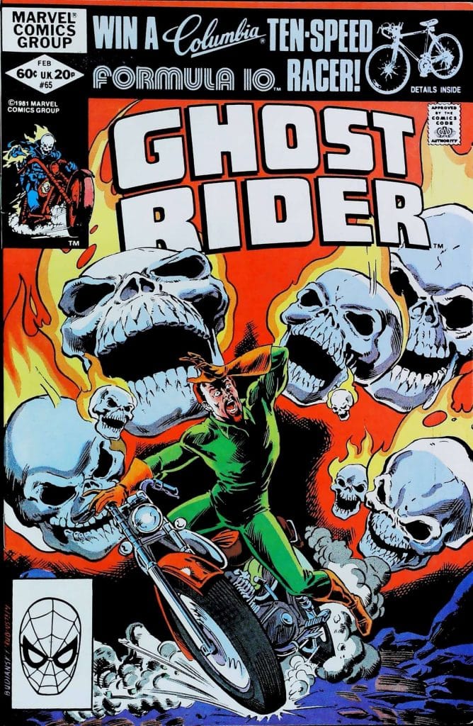Ghost Rider #65, vue de l'exemplaire