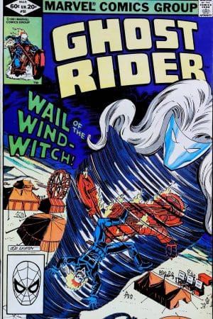 Couverture de GHOST RIDER (1973) #66 - par Bob Layton - lecubeacomics.com