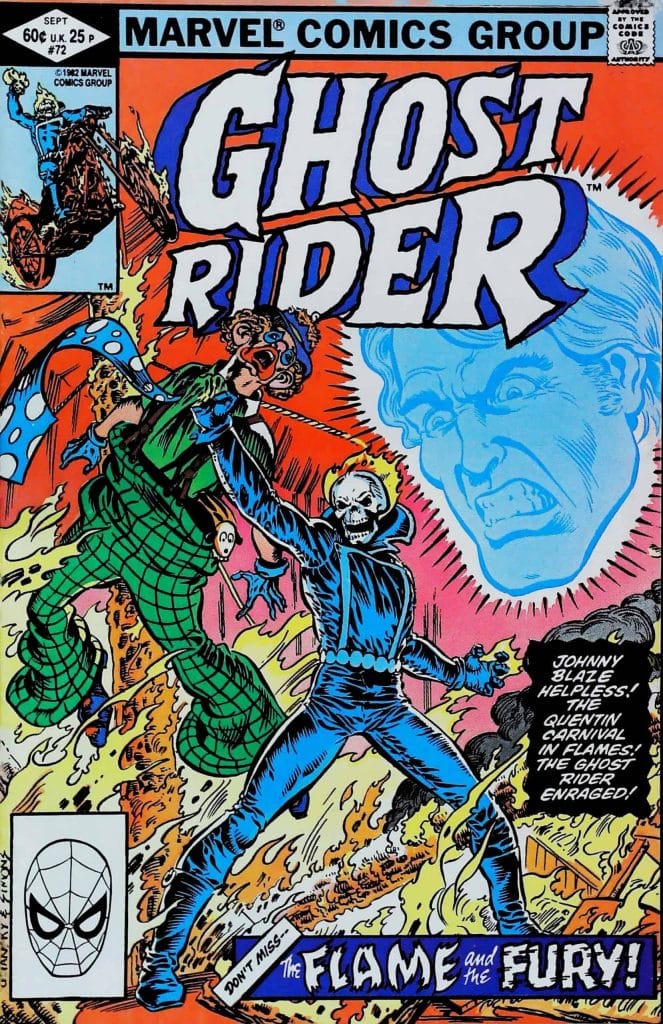 Ghost Rider #72, vue de l'exemplaire