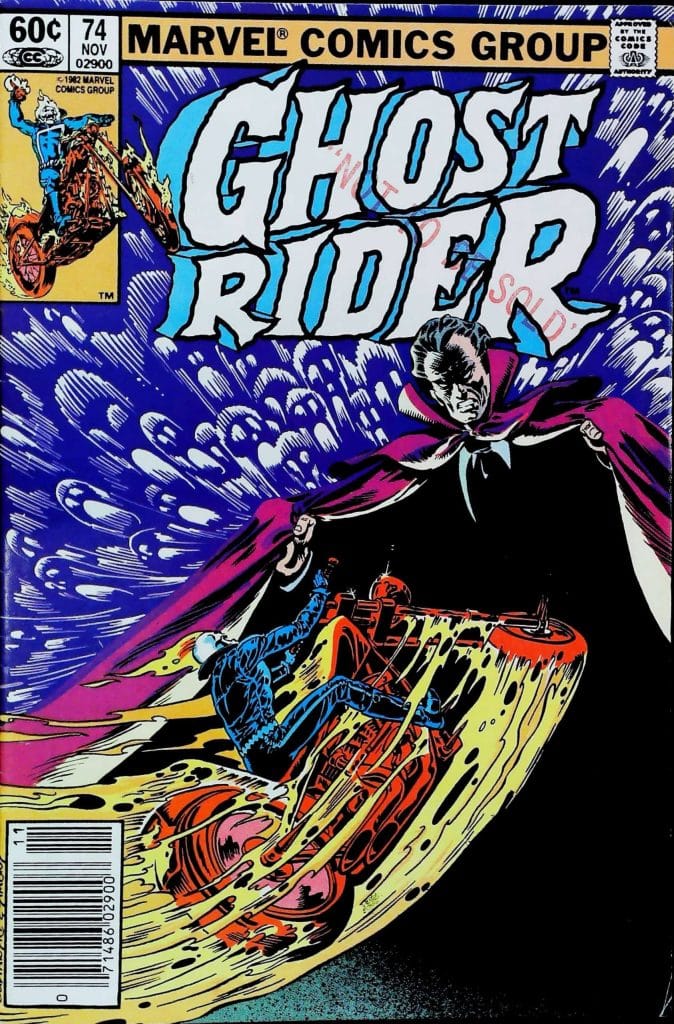 Ghost Rider #74, vue de l'exemplaire