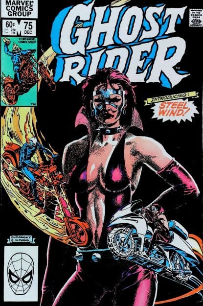 Couverture de GHOST RIDER (1973) #75 - par Bob Budiansky - lecubeacomics.com