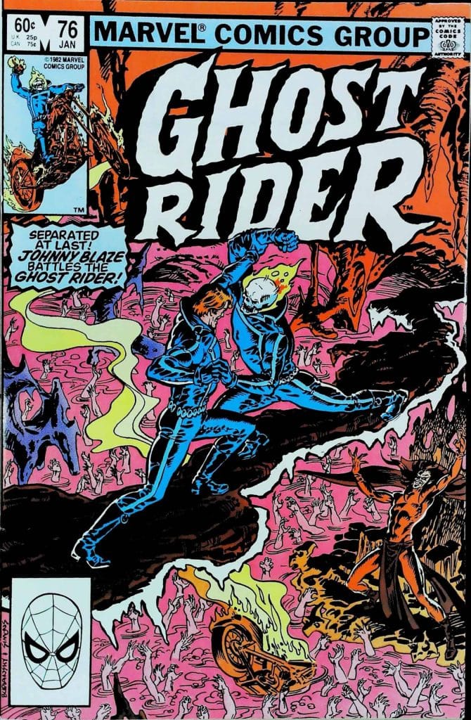 Ghost Rider #76, vue de l'exemplaire