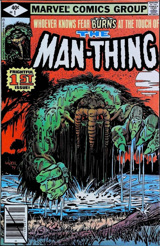 Man-Thing #1, vue de l'exemplaire