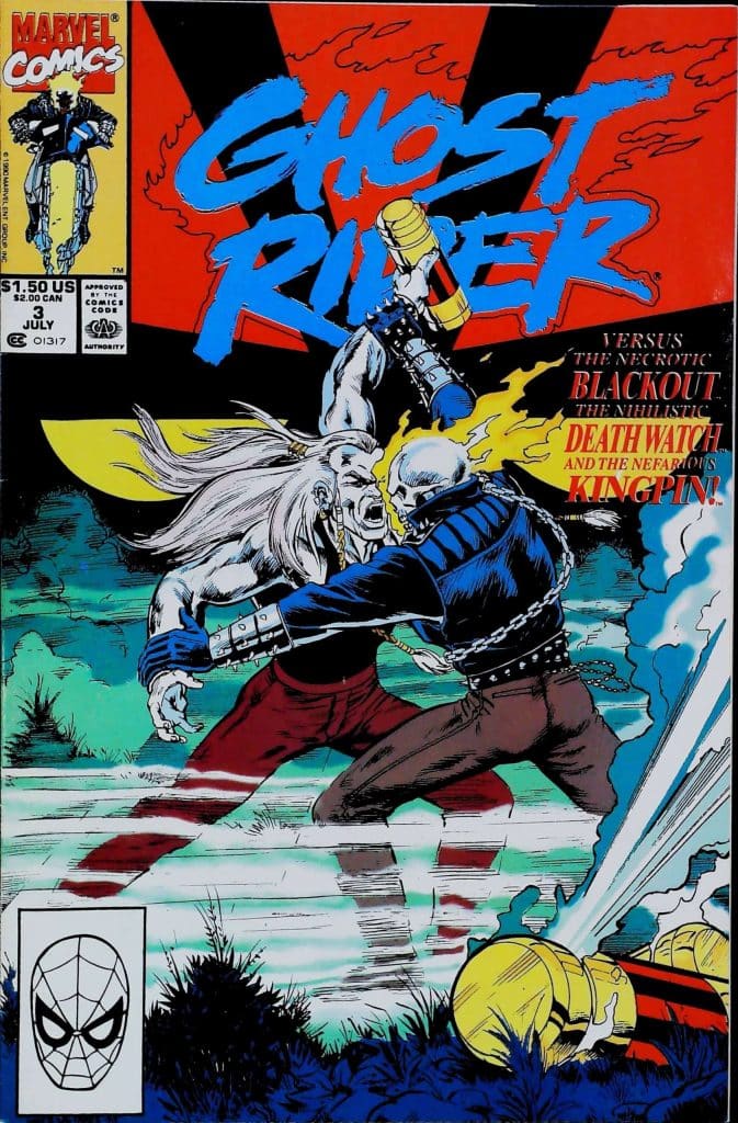 Ghost Rider #3, vue de l'exemplaire