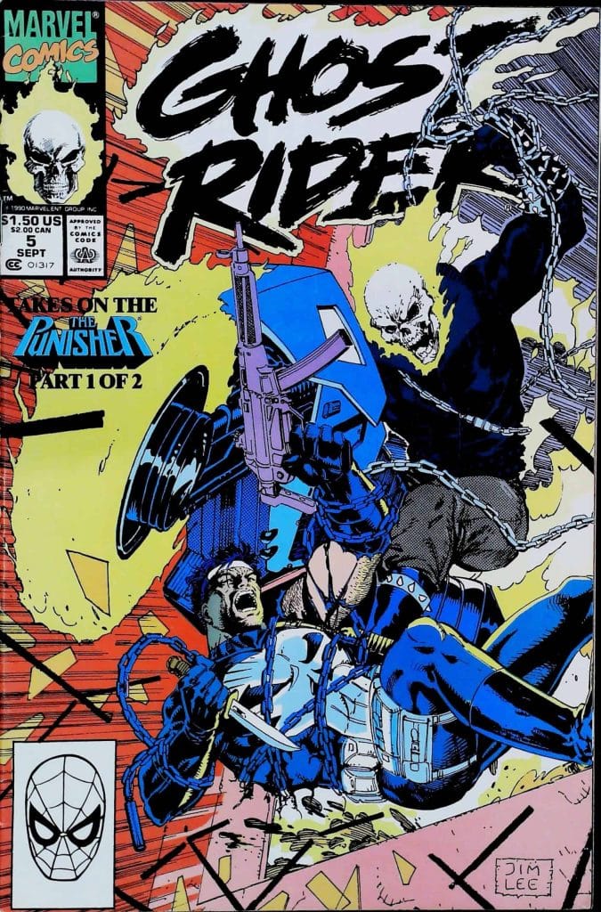 Ghost Rider #5, vue de l'exemplaire