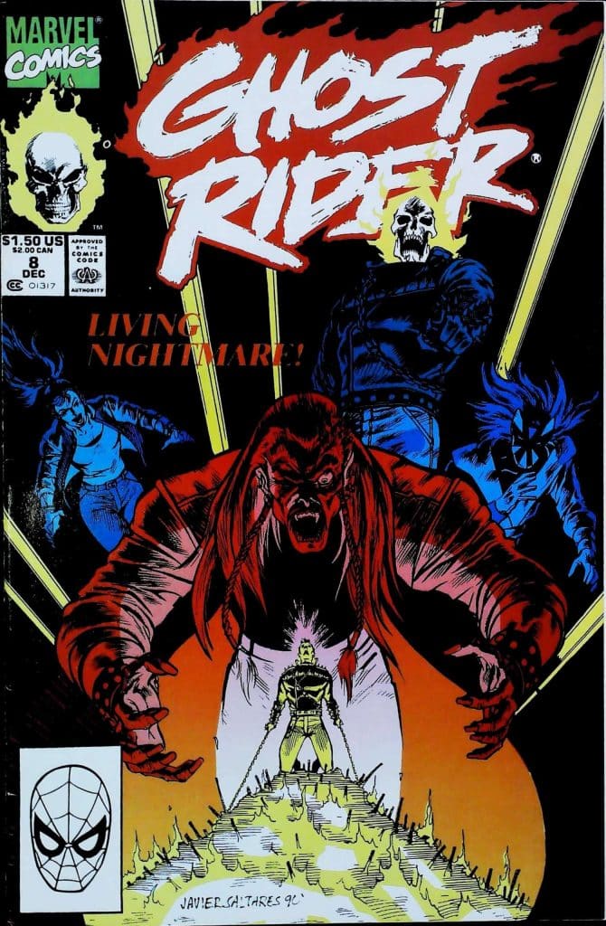 Ghost Rider #8, vue de l'exemplaire