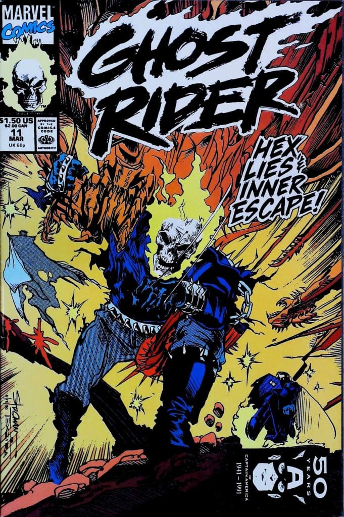 Ghost Rider #9, vue de l'exemplaire
