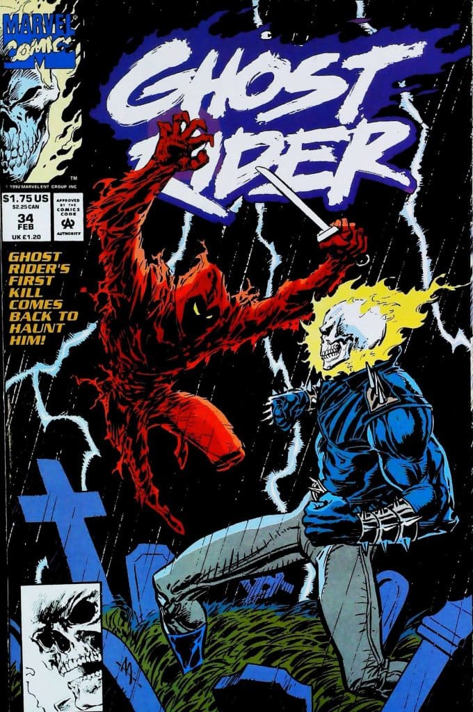 Ghost Rider #34, vue de l'exemplaire
