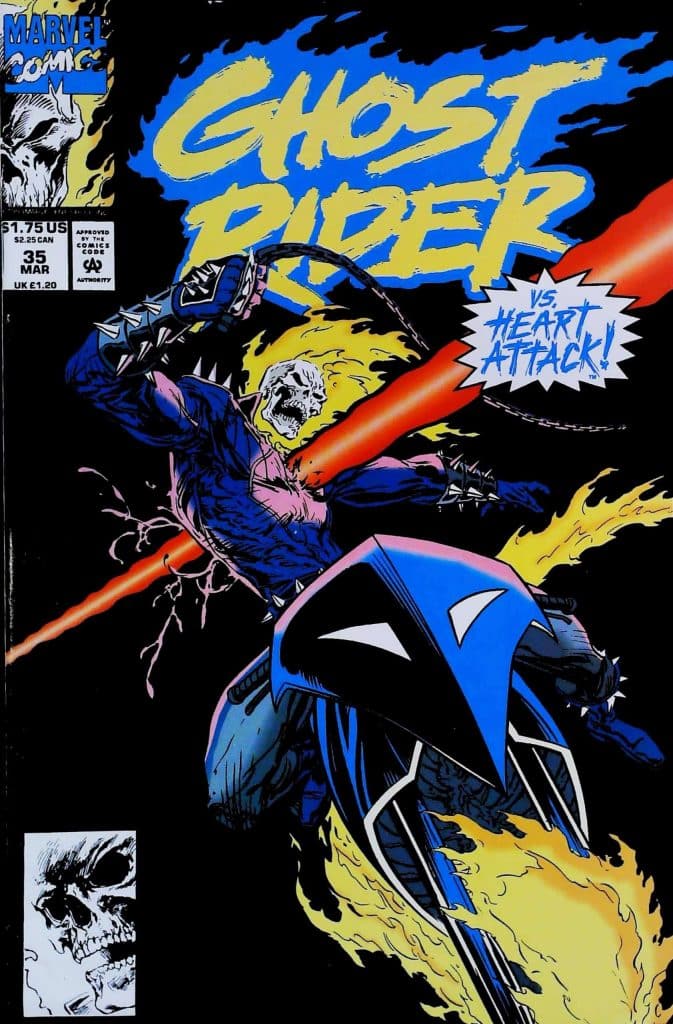Ghost Rider #35, vue de l'exemplaire