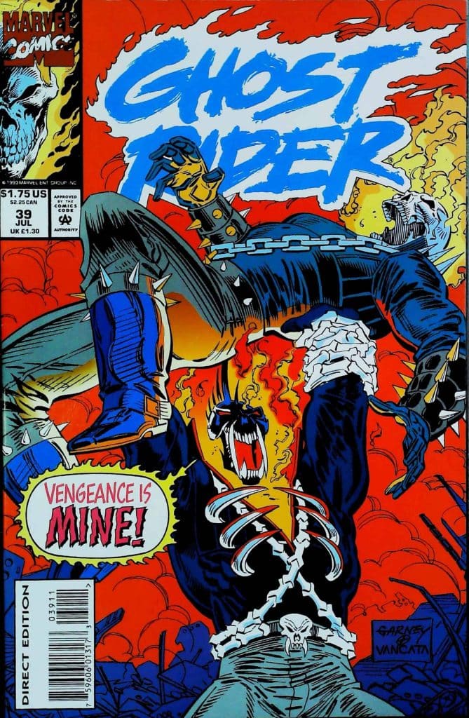 Ghost Rider #39, vue de l'exemplaire
