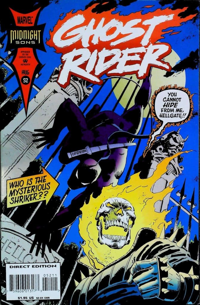 Ghost Rider #52, vue de l'exemplaire