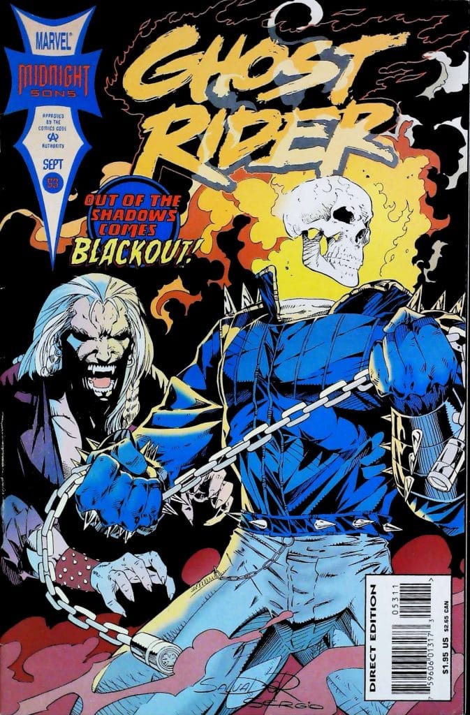 Ghost Rider #53, vue de l'exemplaire