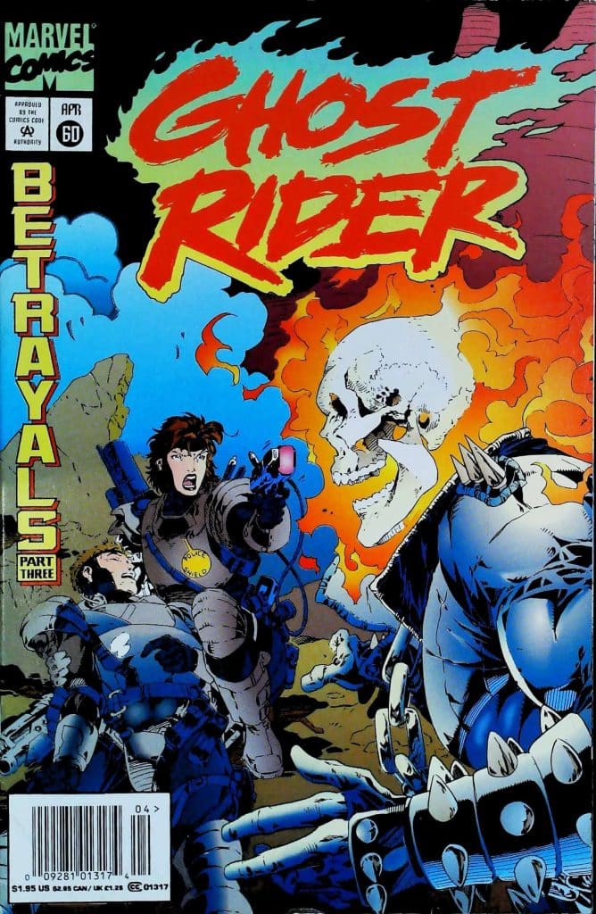 Ghost Rider #60, vue de l'exemplaire