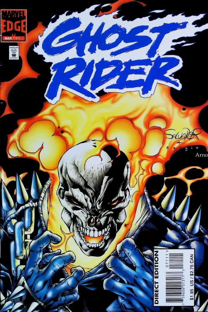 Ghost Rider #71, vue de l'exemplaire