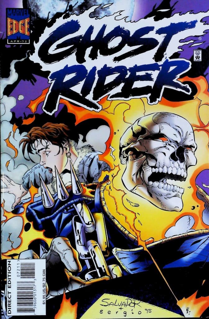 Ghost Rider #72, vue de l'exemplaire