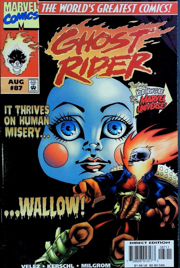 Ghost Rider #87, vue de l'exemplaire