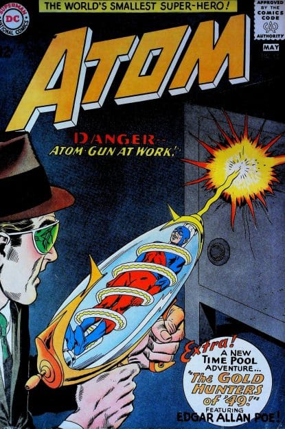 Couverture de ATOM (1962) #12 - par Gil Kane - lecubeacomics.com
