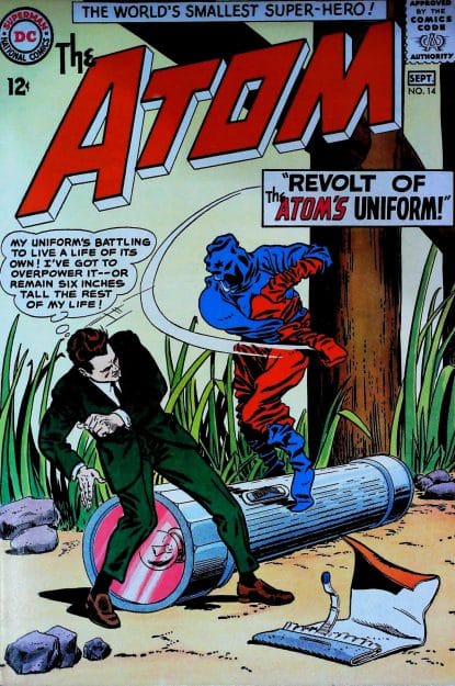 Couverture de ATOM (1962) #14 - par Gil Kane - lecubeacomics.com