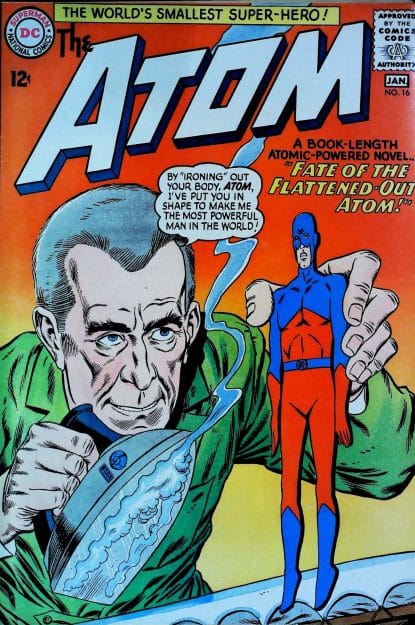 Couverture de ATOM (1962) #16 - par Gil Kane - lecubeacomics.com