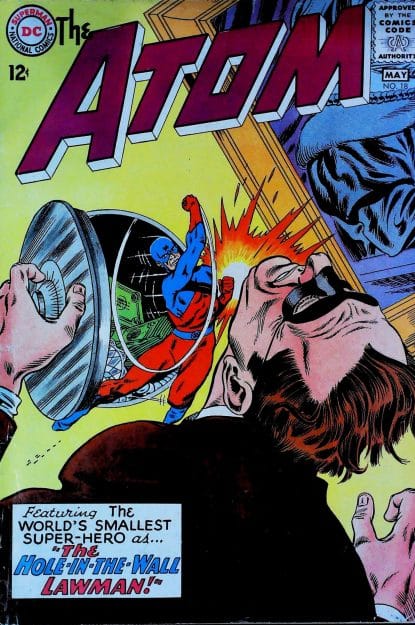 Couverture de ATOM (1962) #18 - par Gil Kane - lecubeacomics.com