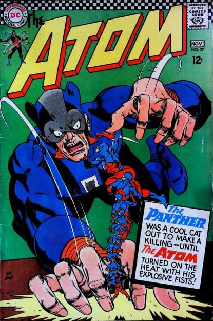 Couverture de ATOM (1962) #27 - par Gil Kane - lecubeacomics.com