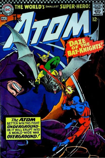 Couverture de ATOM (1962) #30 - par Gil Kane - lecubeacomics.com