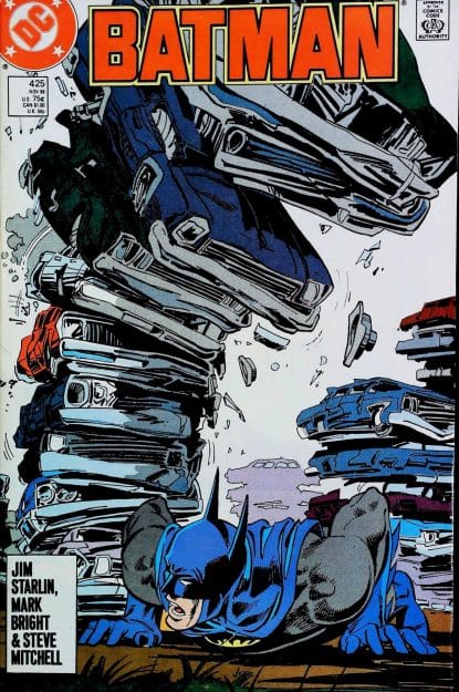 Couverture de BATMAN (1940) #425 - par Mark Bright - lecubeacomics.com