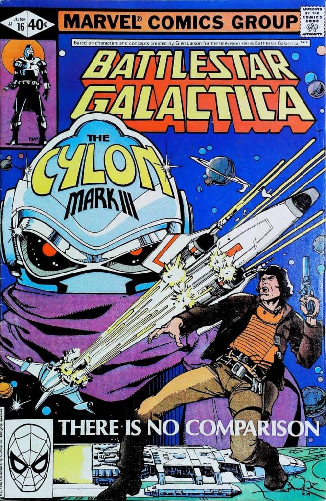 Battlestar Galactica #16, vue de l'exemplaire