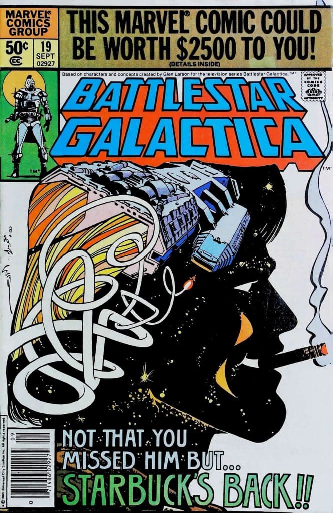 Battlestar Galactica #19, vue de l'exemplaire