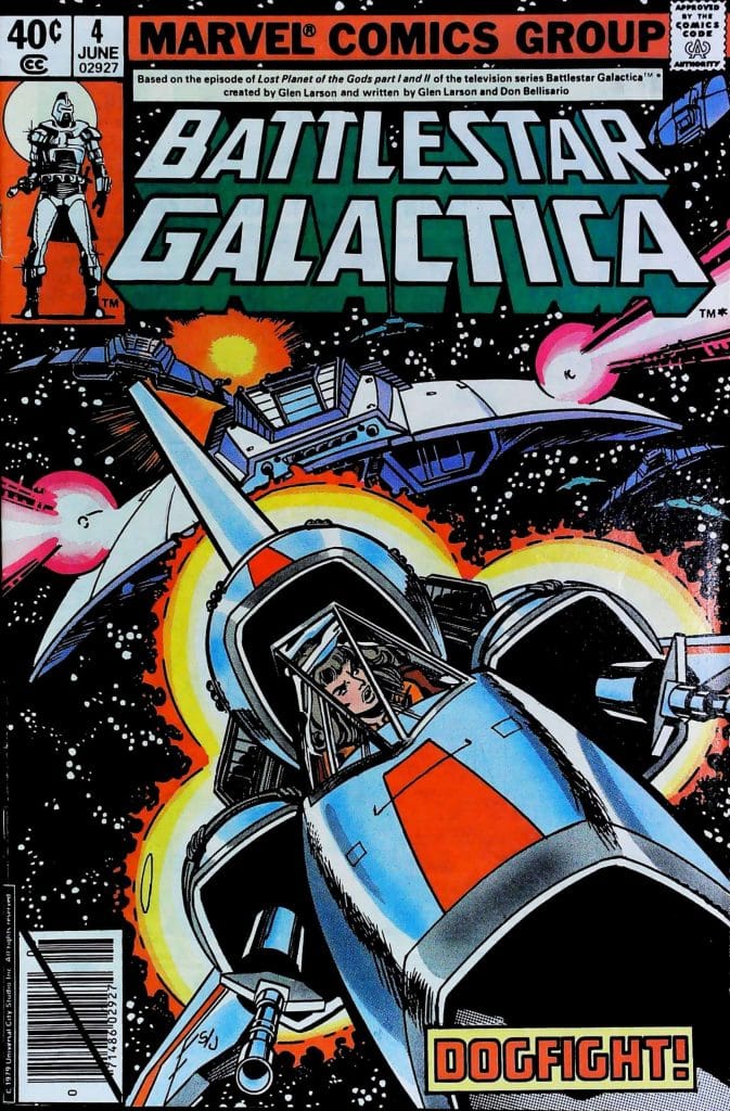 Battlestar Galactica #4, vue de l'exemplaire