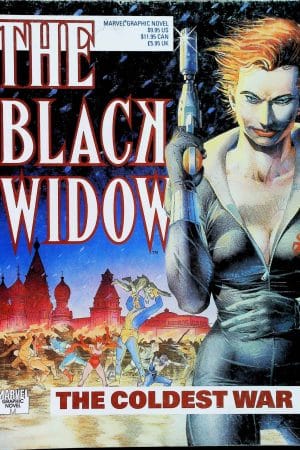 Couverture de BLACK WIDOW : THE COLDEST WAR - par George Freeman - lecubeacomics.com