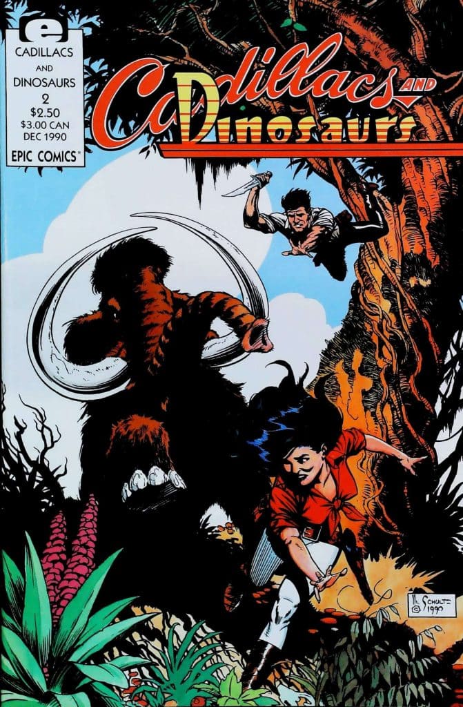 Cadillac & Dinosaurs #2, vue de l'exemplaire