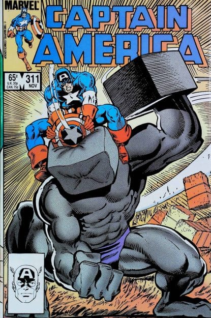 Couverture de CAPTAIN AMERICA (1968) #311 - par Paul Neary - lecubeacomics.com