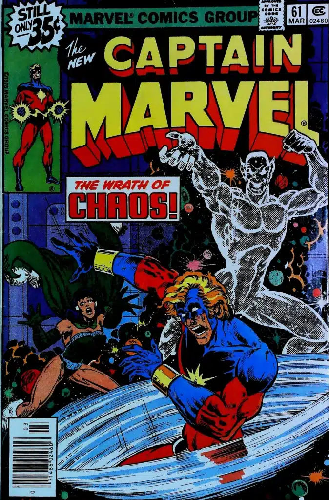 Captain Marvel #61, vue de l'exemplaire