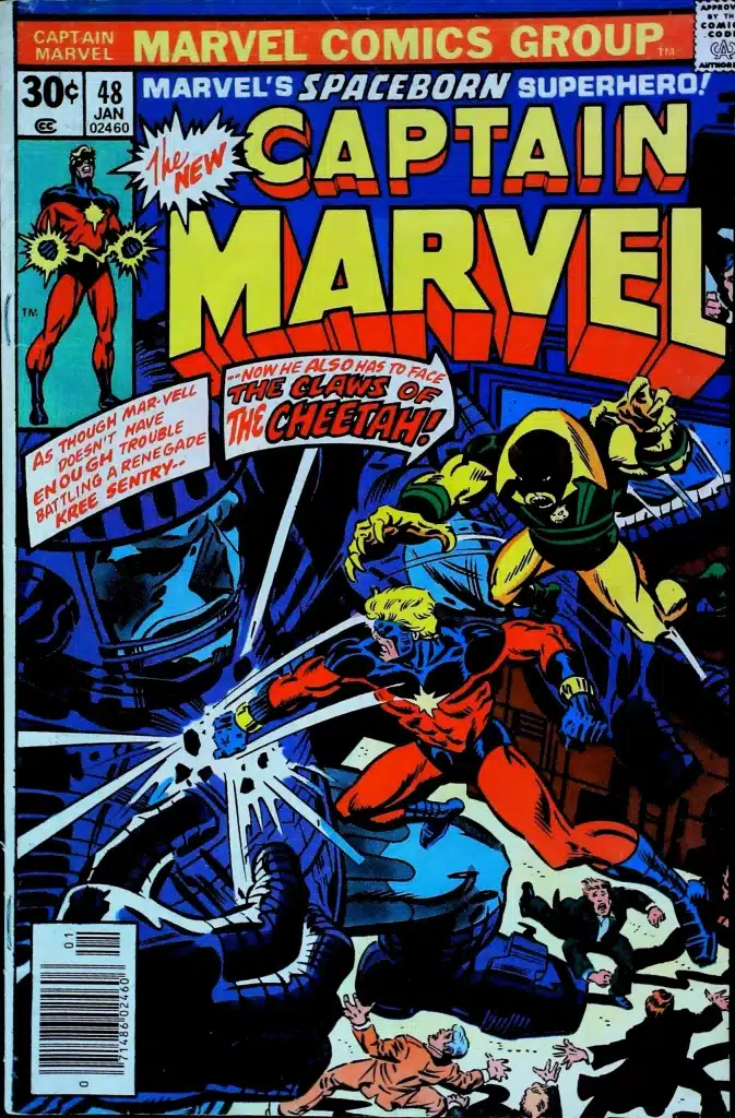 Captain Marvel #48, vue de l'exemplaire