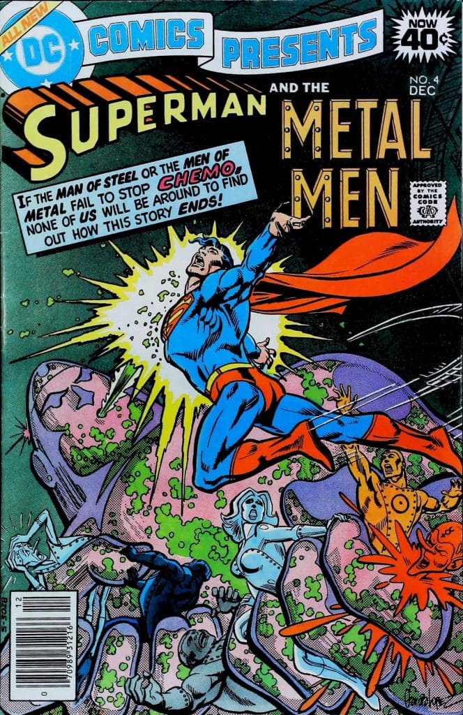 Dc Comics Presents #4, vue de l'exemplaire