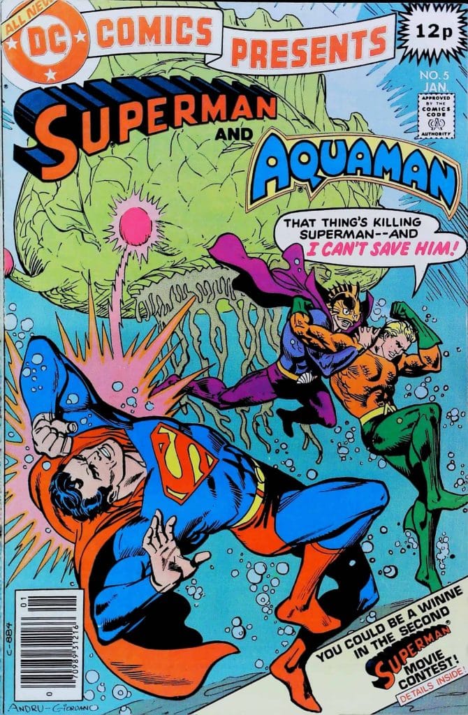 Dc Comics Presents #5, vue de l'exemplaire