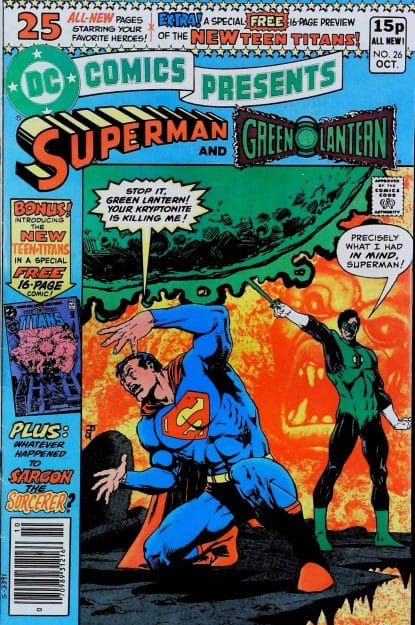 Couverture de DC COMICS PRESENTS (1978) #26 - par Jim Starlin - lecubeacomics.com
